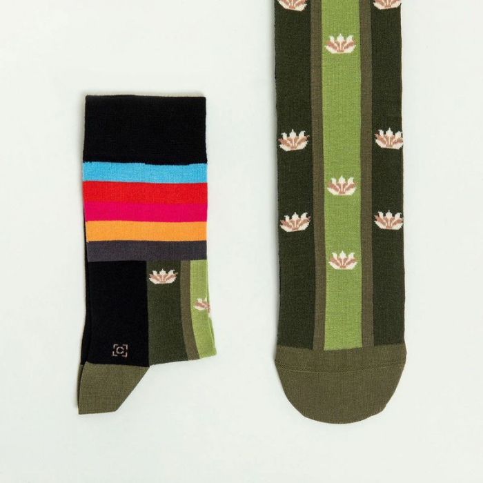 Socken Kunstwerke - Rousseau "Der Traum"